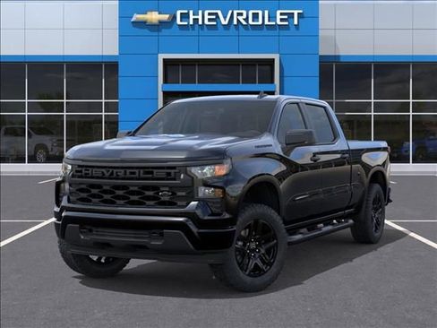 New 2026 Chevrolet Silverado 1500 Custom w/ Turbomax Blackout Package AWD/4WD image 6