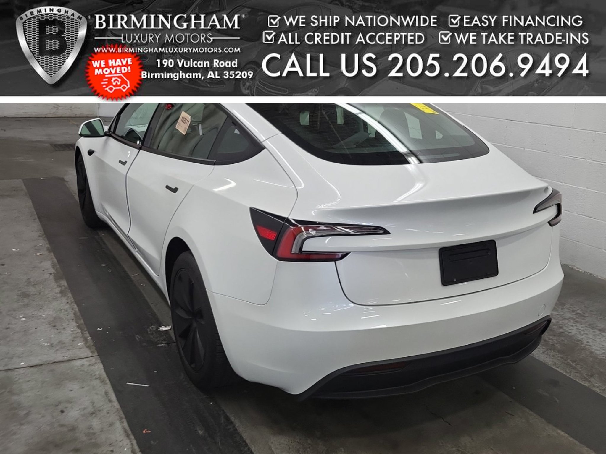 Used 2025 Tesla Model 3 Long Range AWD/4WD image 2