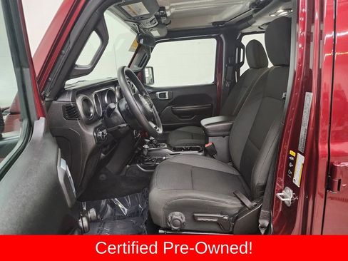 Certified 2021 Jeep Wrangler Unlimited Sport AWD/4WD image 11