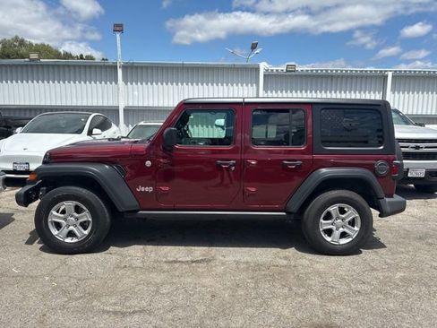 Used 2021 Jeep Wrangler Unlimited Sport AWD/4WD image 4
