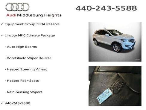 Used 2017 Lincoln MKC Reserve w/ Lincoln MKC Climate Package image 6