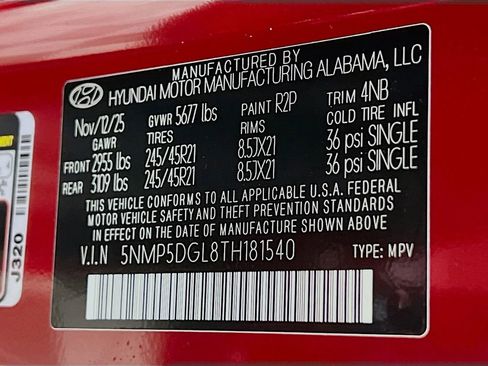 New 2026 Hyundai Santa Fe Calligraphy AWD/4WD image 27