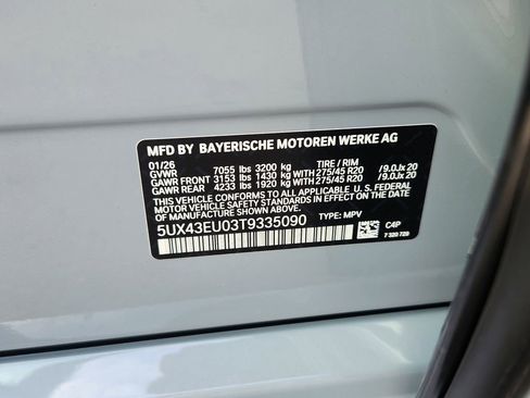 New 2026 BMW X5 xDrive50e image 23