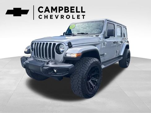 Used 2020 Jeep Wrangler Unlimited Sahara AWD/4WD image 1