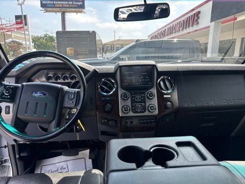 Used 2016 Ford F350 Lariat w/ Lariat Ultimate Package AWD/4WD image 12