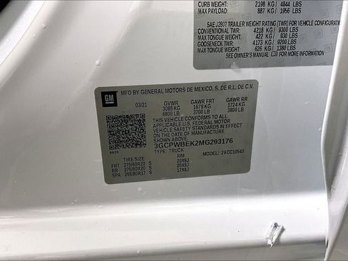 Used 2021 Chevrolet Silverado 1500 Custom image 30