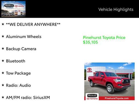 Certified 2023 Toyota Tacoma SR AWD/4WD image 20