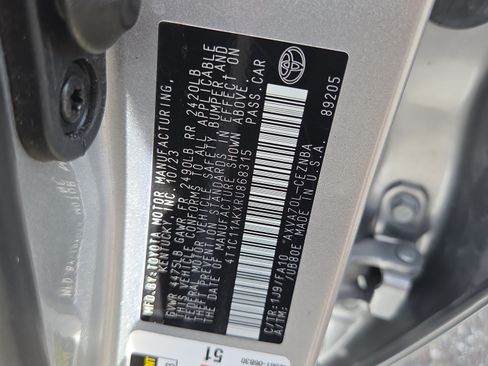 Used 2024 Toyota Camry LE FWD image 16