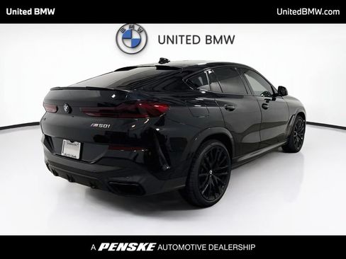 Used 2022 BMW X6 M50i w/ Executive Package AWD/4WD image 5