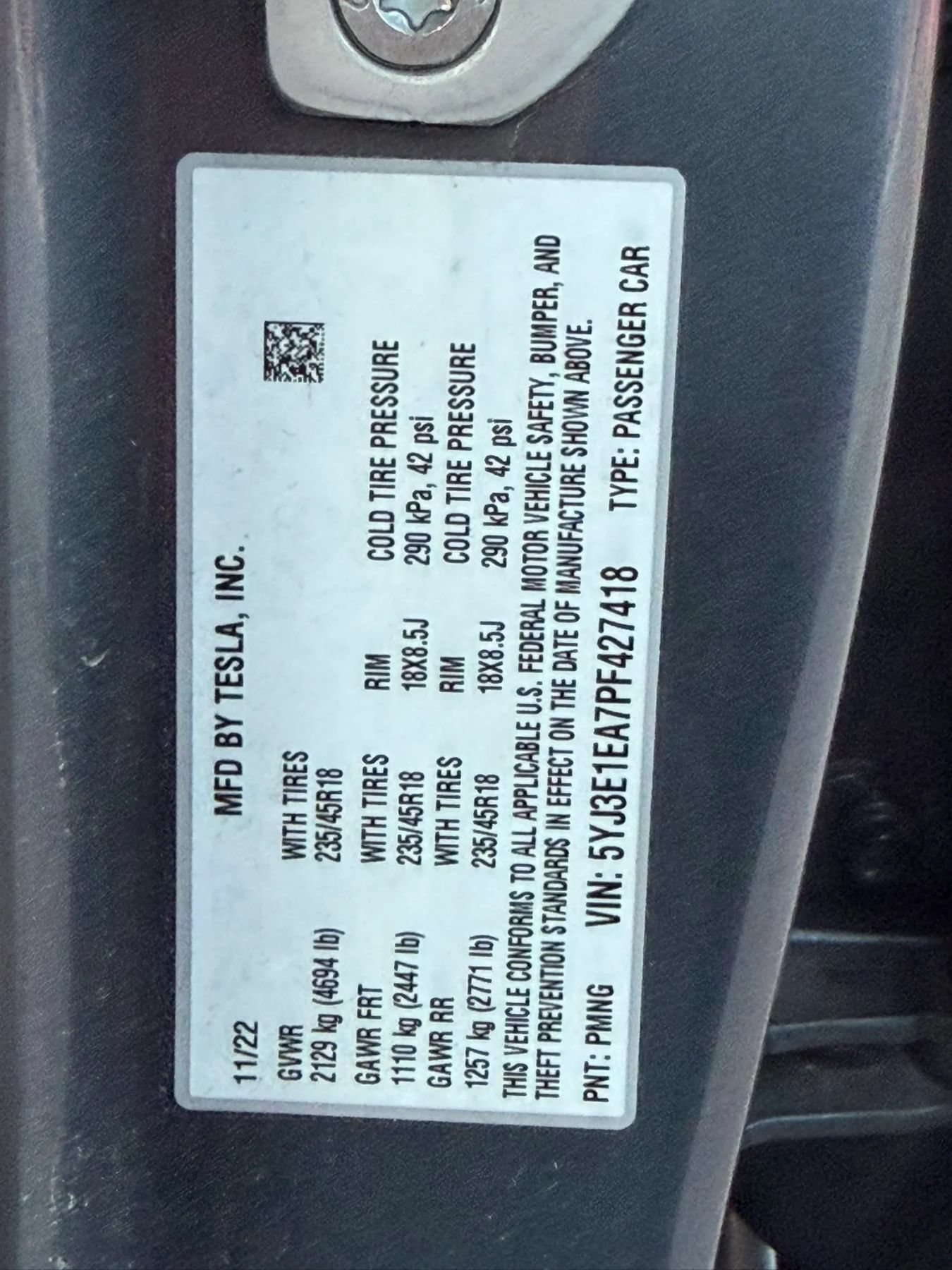 Used 2023 Tesla Model 3 Standard Range RWD image 31