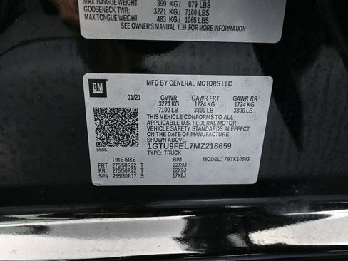Used 2021 GMC Sierra 1500 Denali w/ Denali Ultimate Package image 58