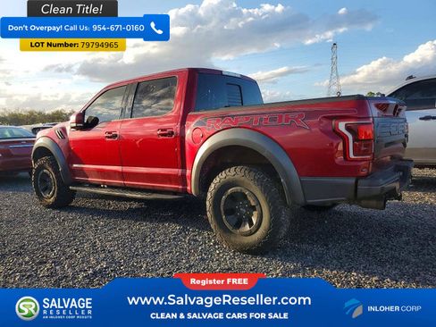 Used 2018 Ford F150 Raptor w/ Equipment Group 802A Luxury image 3