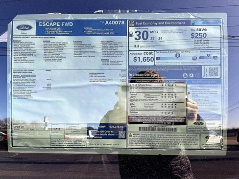 New 2026 Ford Escape ST-Line w/ Tech Pack #1 image 13