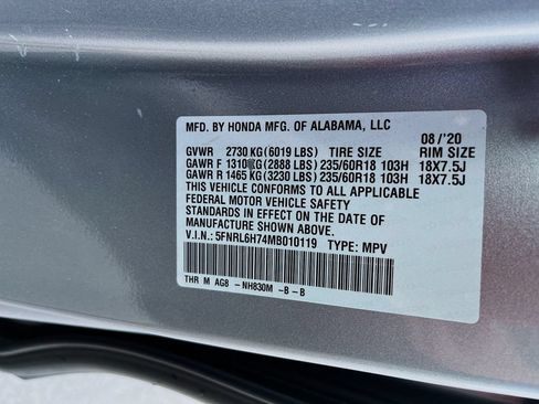 Used 2021 Honda Odyssey EX-L image 12