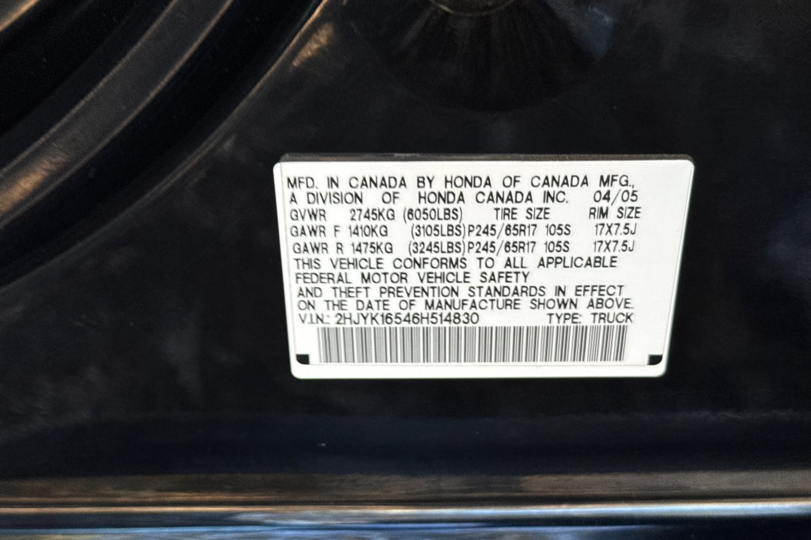Used 2006 Honda Ridgeline RTL image 32