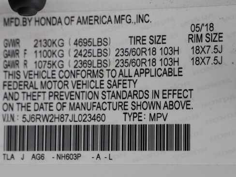 Used 2018 Honda CR-V EX-L image 16