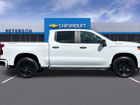 Used 2023 Chevrolet Silverado 1500 Custom w/ LPO, Dark Essentials Package AWD/4WD image 3