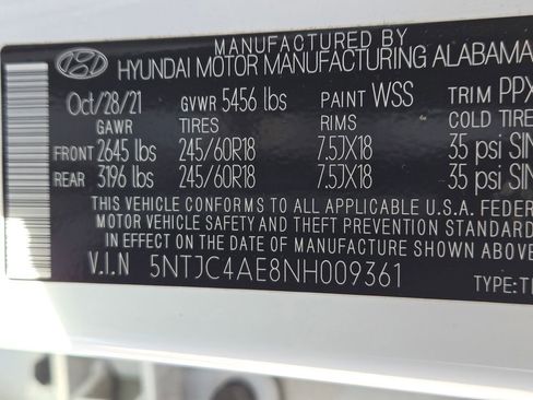 Certified 2022 Hyundai Santa Cruz SEL w/ Activity Package image 15