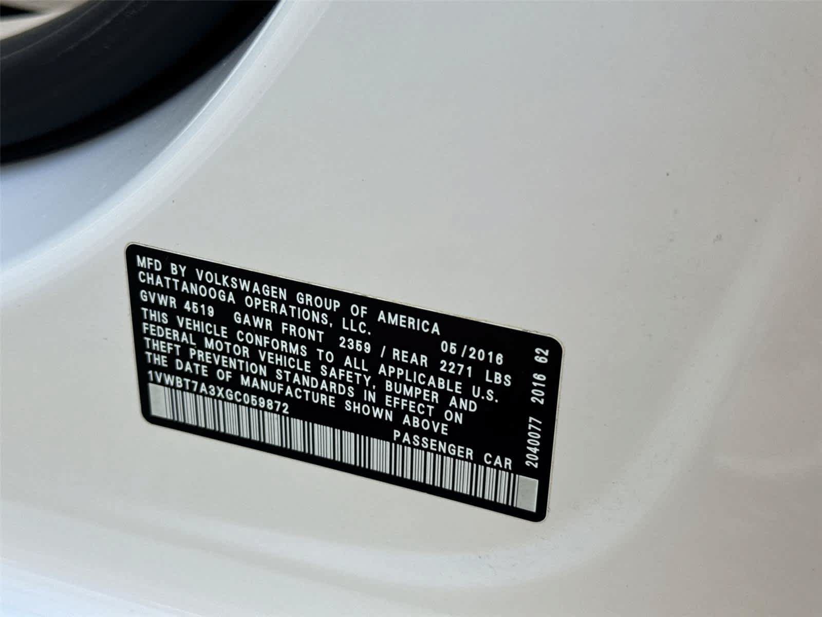 Used 2016 Volkswagen Passat 1.8T SE FWD image 32