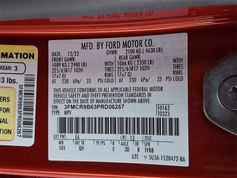 Used 2023 Ford Bronco Sport Big Bend w/ Convenience Package image 30