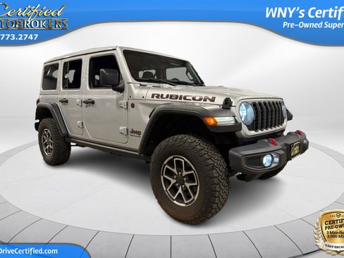 Used 2024 Jeep Wrangler Rubicon w/ Technology Group AWD/4WD image 3