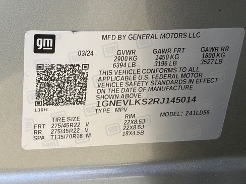 Used 2024 Chevrolet Traverse RS image 25