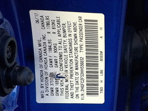 Used 2017 Honda Civic LX image 27