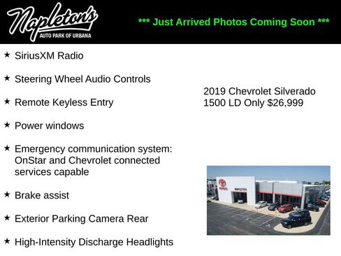 Used 2019 Chevrolet Silverado 1500 LT AWD/4WD image 1