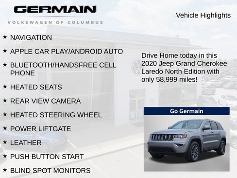 Used 2020 Jeep Grand Cherokee Laredo w/ Quick Order Package 2BN North AWD/4WD image 5