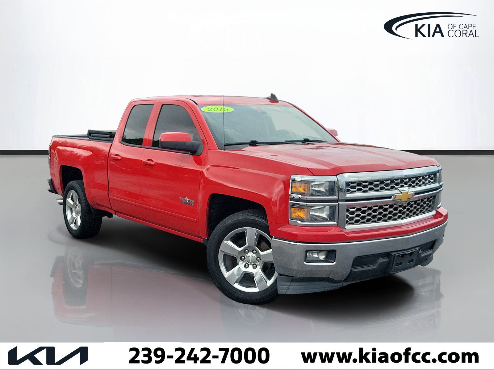 Used 2015 Chevrolet Silverado 1500 LT w/ Texas Edition, 1LT Trim RWD image 1