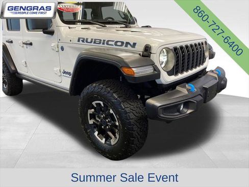 Certified 2025 Jeep Wrangler Unlimited Rubicon 4xe w/ Safety Group AWD/4WD image 47
