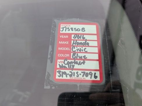 Used 2016 Honda Civic Touring image 24