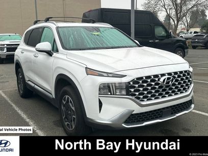 Used 2021 Hyundai Santa Fe Blue
