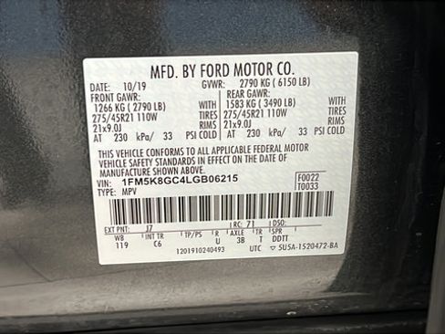 Used 2020 Ford Explorer ST w/ ST Street Pack AWD/4WD image 29