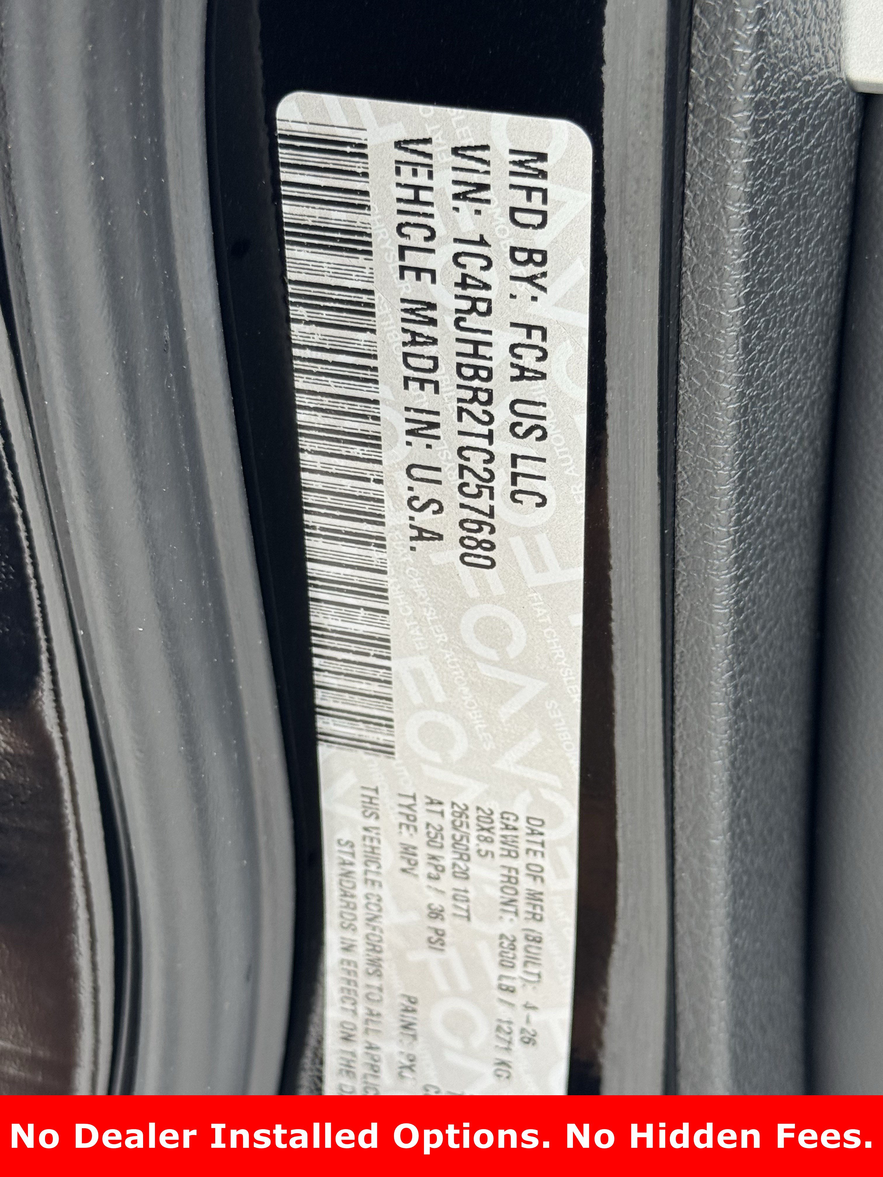 New 2026 Jeep Grand Cherokee Limited AWD/4WD image 21
