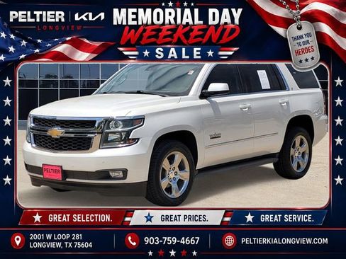 Used 2018 Chevrolet Tahoe LT w/ Texas Edition Package RWD image 3