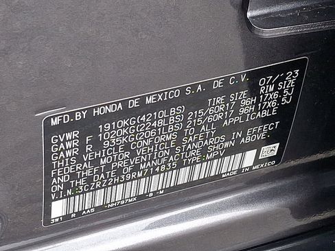 Certified 2024 Honda HR-V LX image 4
