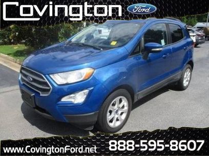Used 2018 Ford EcoSport SE w/ SE Convenience Package