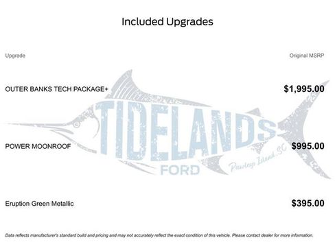 New 2025 Ford Bronco Sport Outer Banks w/ Outer Banks Tech Package+ image 2