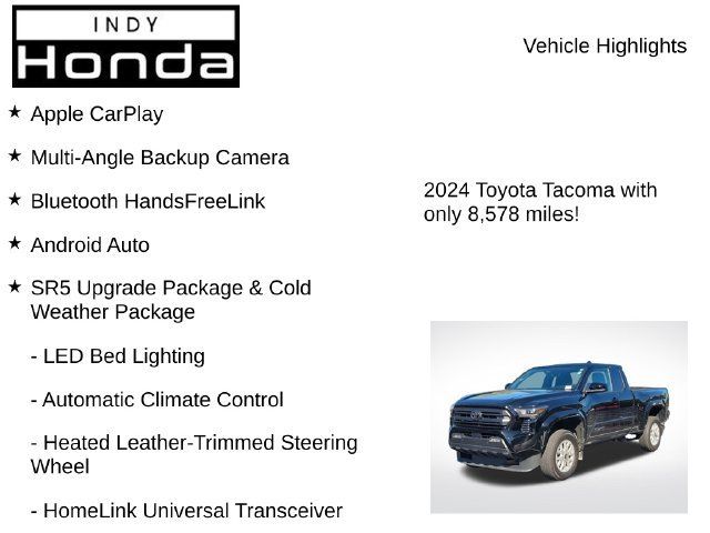 Used 2024 Toyota Tacoma SR5 AWD/4WD image 7