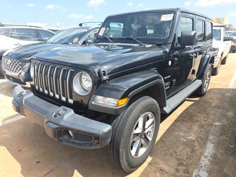 Used 2022 Jeep Wrangler Unlimited Sahara AWD/4WD image 1