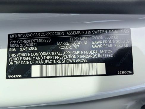 New 2026 Volvo XC90 T8 Plus AWD/4WD image 19