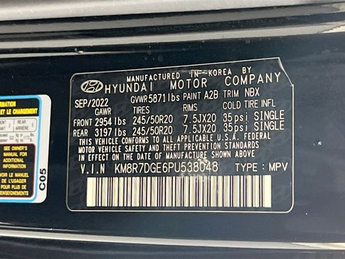 Used 2023 Hyundai Palisade Calligraphy image 35