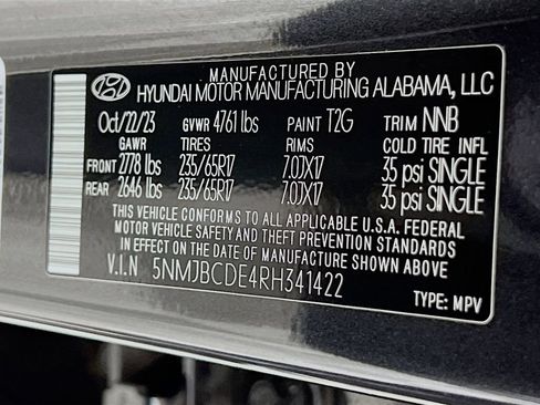 Certified 2024 Hyundai Tucson SEL AWD/4WD image 26