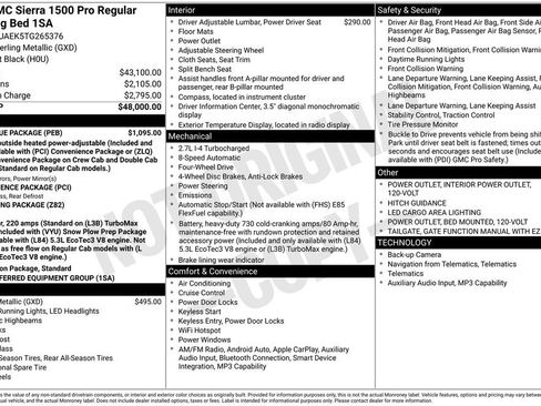 New 2026 GMC Sierra 1500 Pro w/ Pro Value Package AWD/4WD image 28