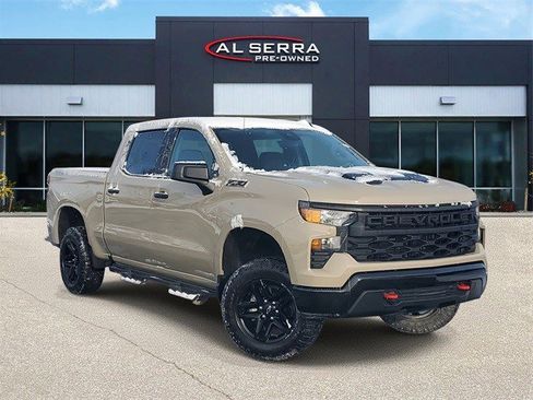 Certified 2023 Chevrolet Silverado 1500 Custom Trail Boss w/ LPO, Dark Essentials Package image 1