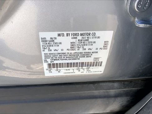 Used 2020 Ford Explorer XLT image 34