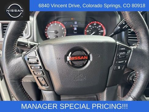 Used 2021 Nissan Titan PRO-4X w/ Pro-4x Utility Package AWD/4WD image 37