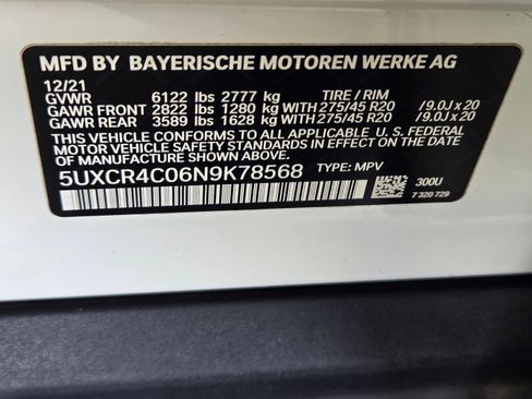 Used 2022 BMW X5 sDrive40i RWD image 32