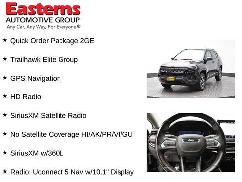 Used 2022 Jeep Compass Trailhawk w/ Trailhawk Elite Group image 11